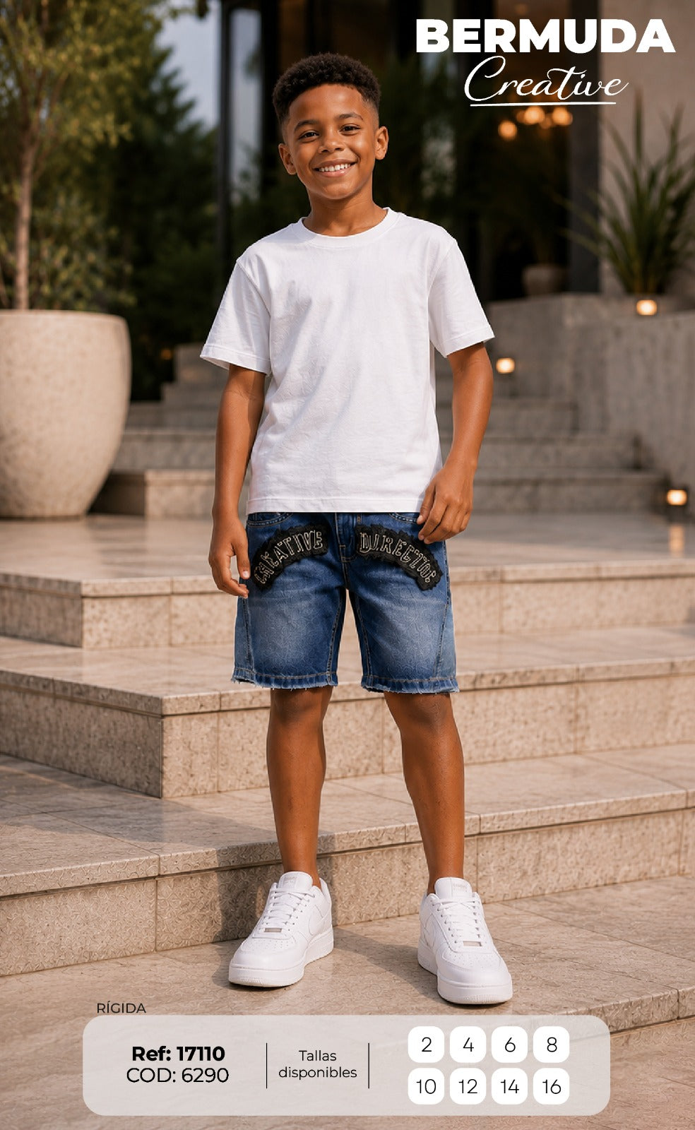 bermuda creative niño
