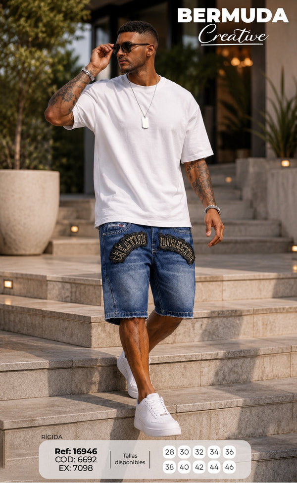 Bermuda creative hombre