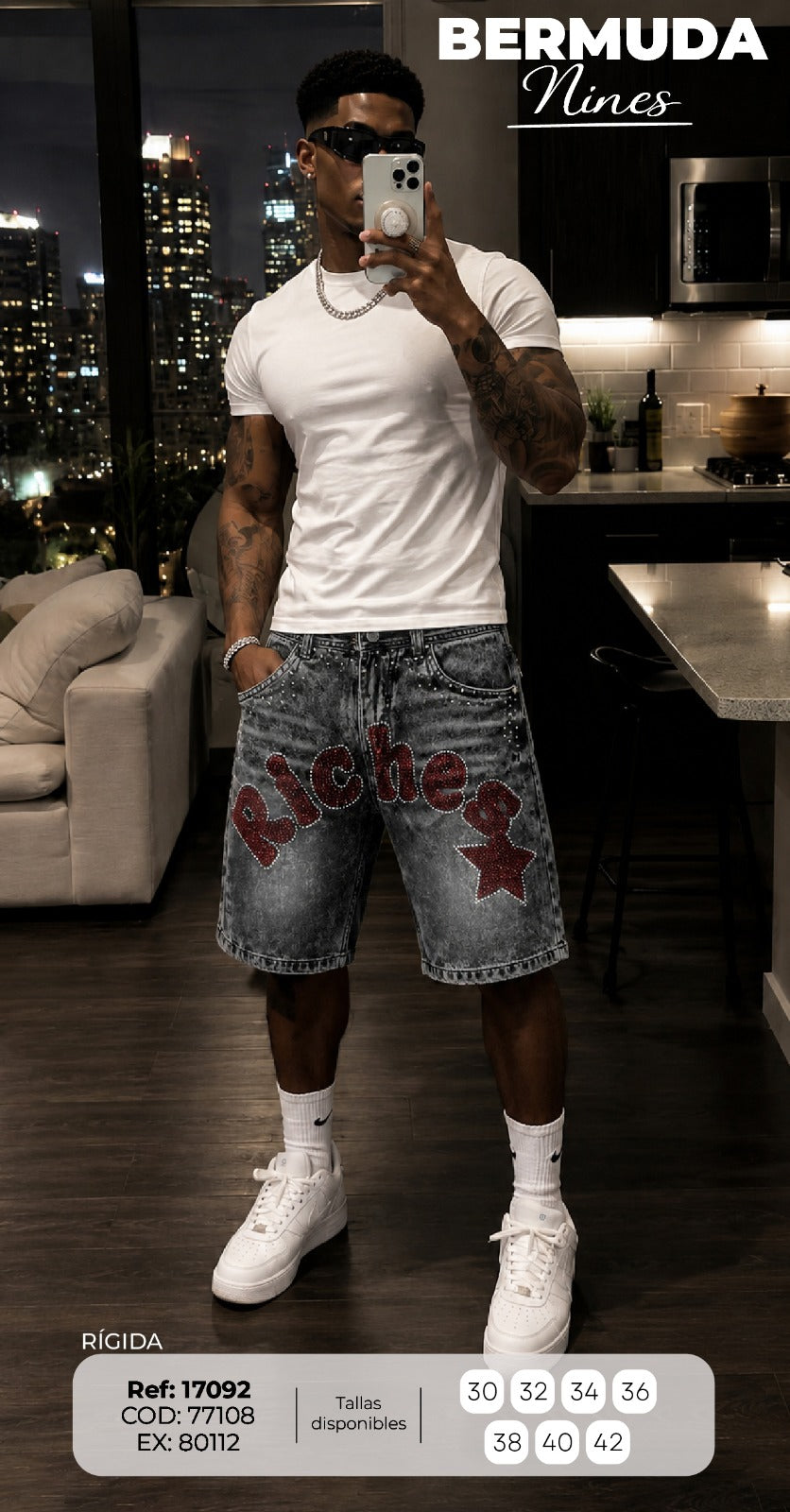 Bermuda Nines hombre