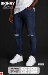 jean Skinny azul o. hombre