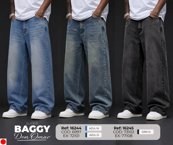 jean baggy don omar collage hombre