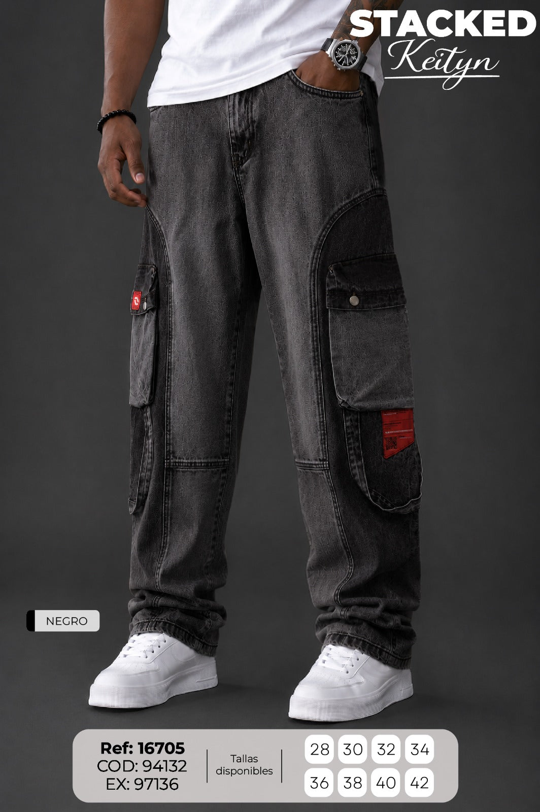 jogger Keityn negro hombre