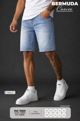 Bermuda Caeves Azul C. Hombre