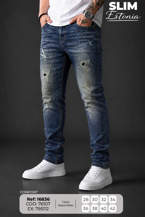 Jean slim Estonia hombre