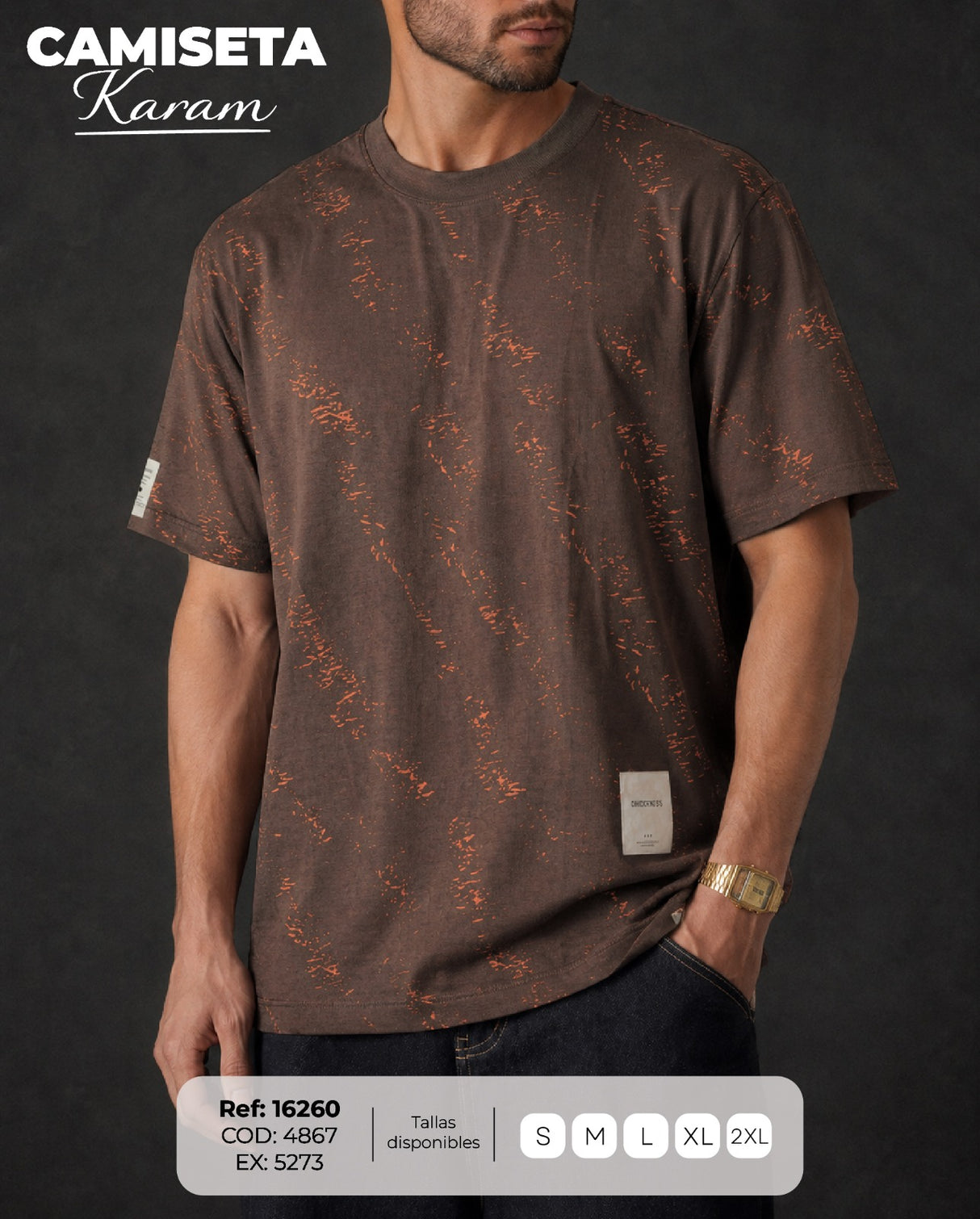 Camiseta Karam Hombre