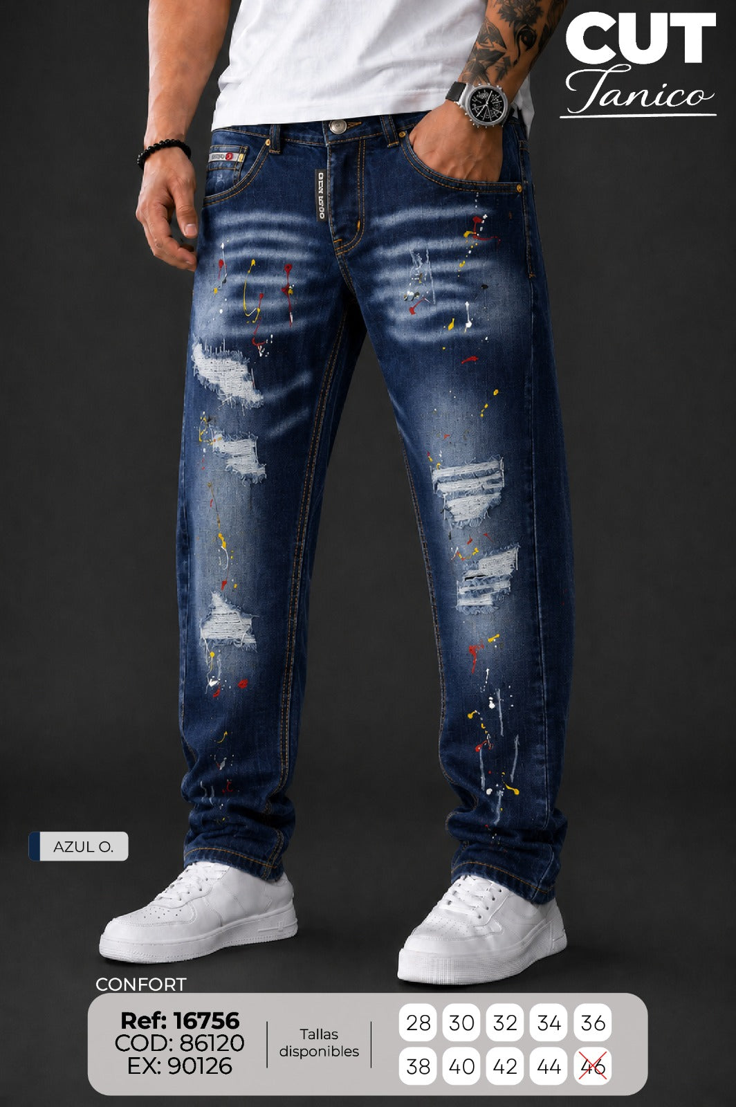 jean regular Tanico hombre
