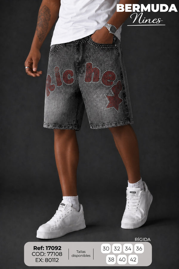 bermuda nines hombre