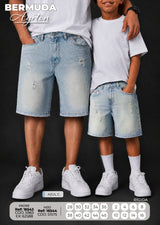 bermuda Ayrton Azul C. padre e hijo