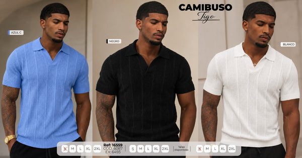 Camibuso tigo collage hombre