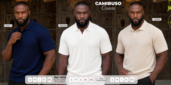 camibuso crusmy collage hombre