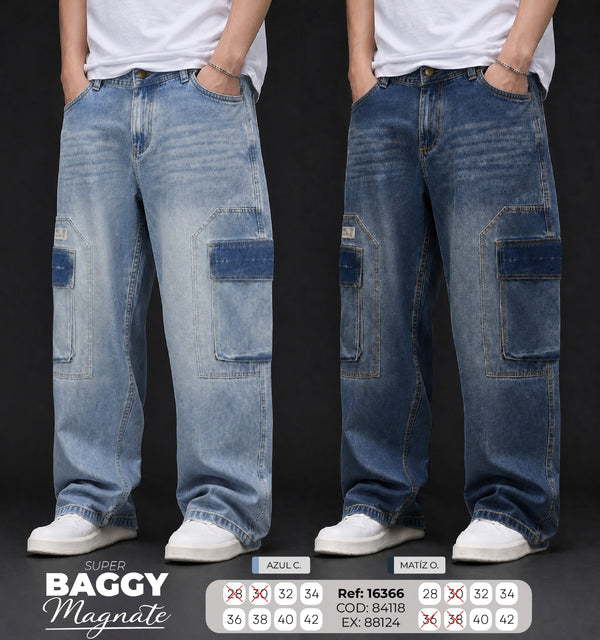 jean baggy magnate collage hombre