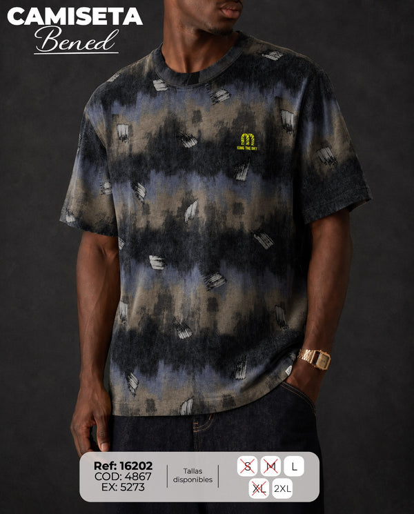 camiseta bened hombre