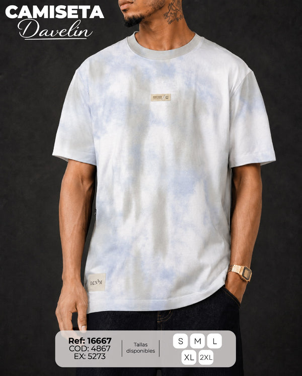 camiseta davelin hombre