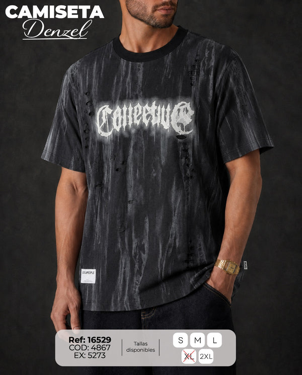 camiseta denzel hombre