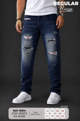 Jean regular nizza Hombre