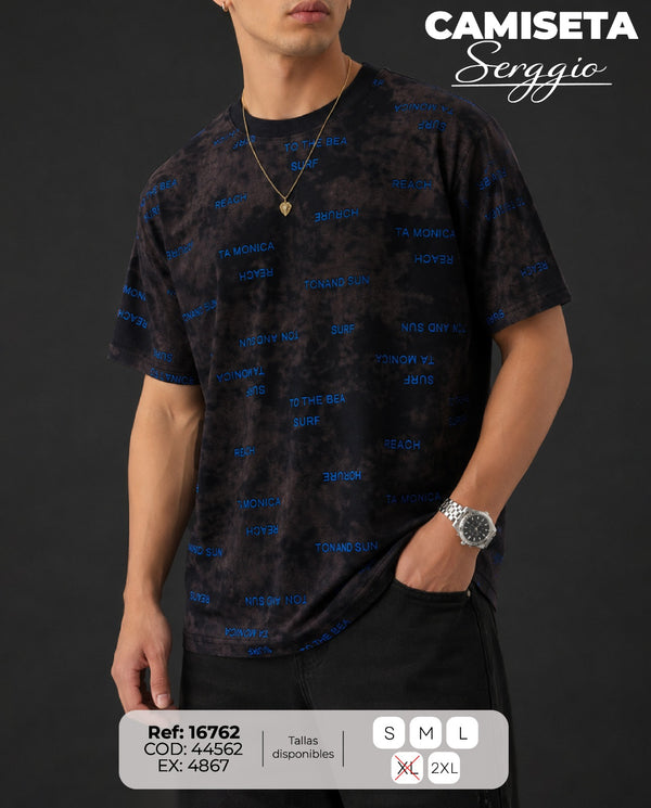 camiseta serggio hombre