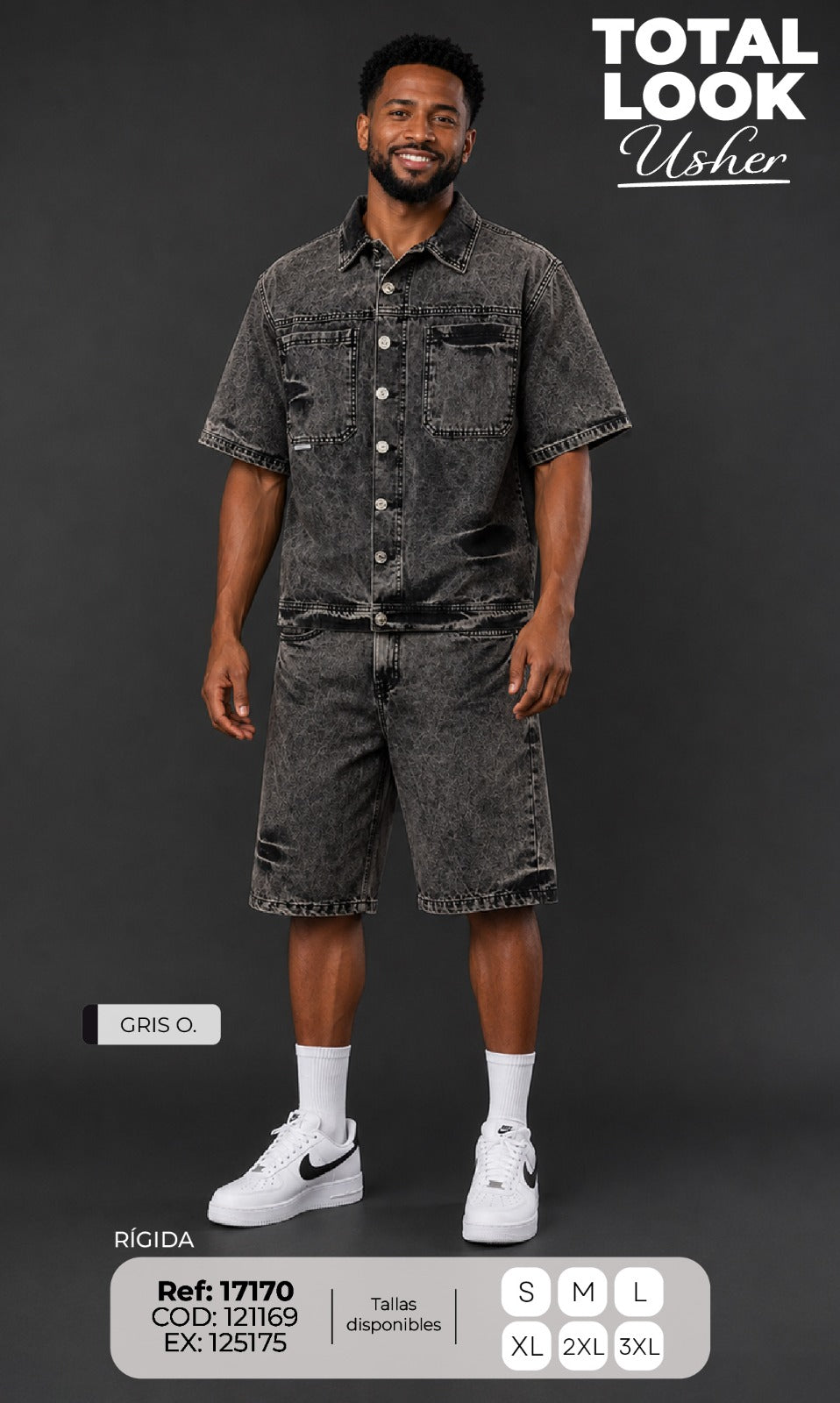 total look usher hombre