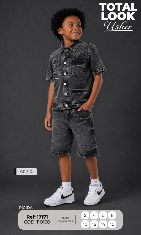 total look usher niño