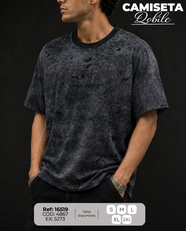 camiseta qobile hombre