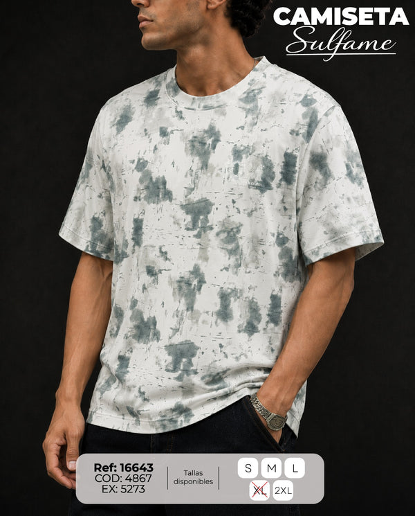 camiseta sulfame hombre