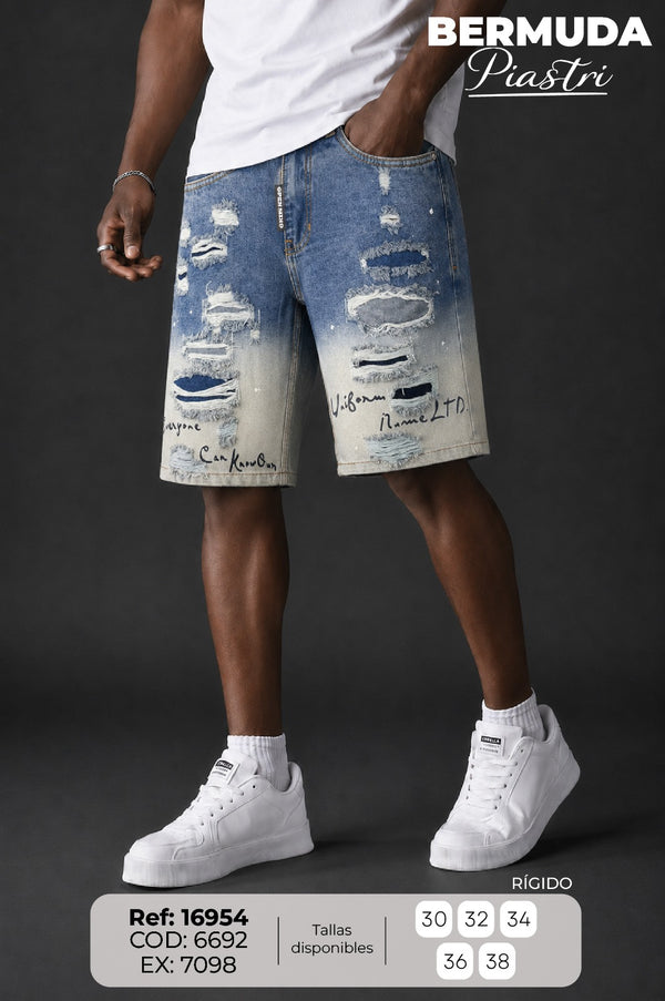 bermuda piastri hombre