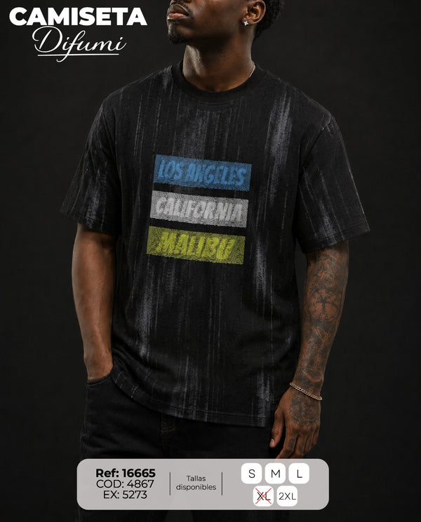 camiseta difumi hombre