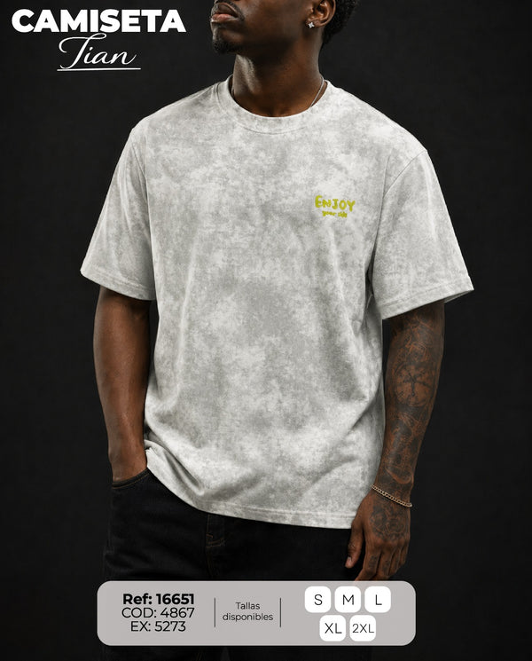 camiseta tian hombre