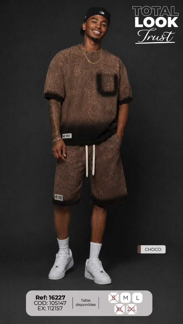 total look trust choco hombre