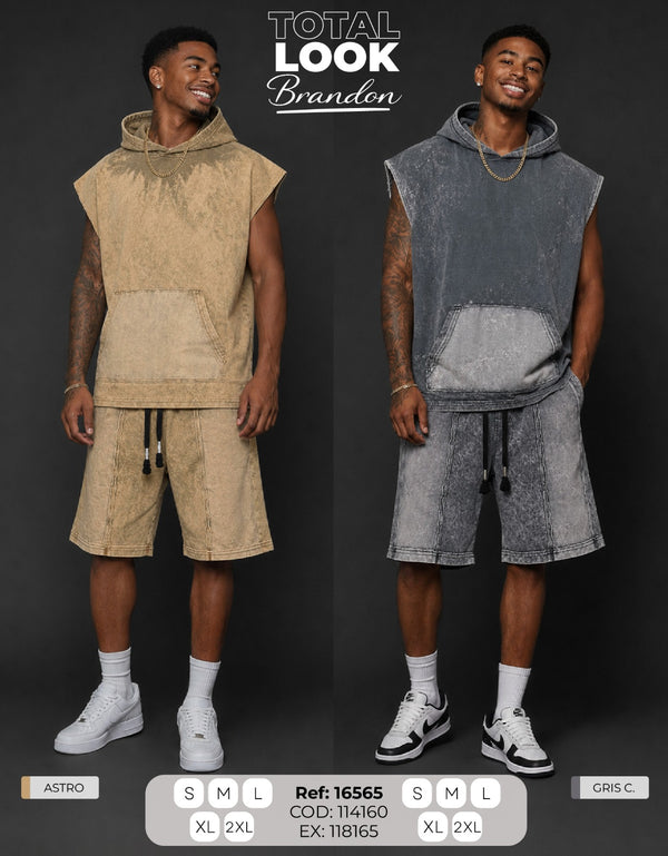 total look brandon collage hombre