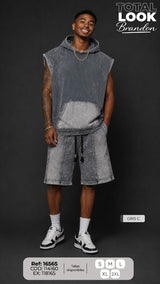 total look brandon gris c hombre