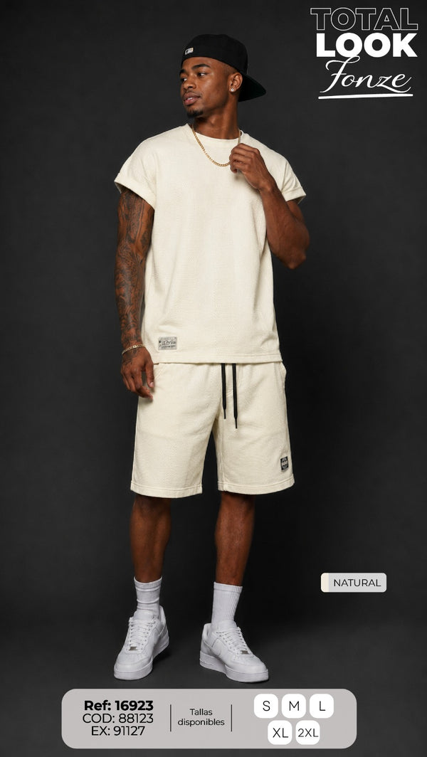 total look fonze natural hombre