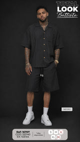 total look battista negro hombre