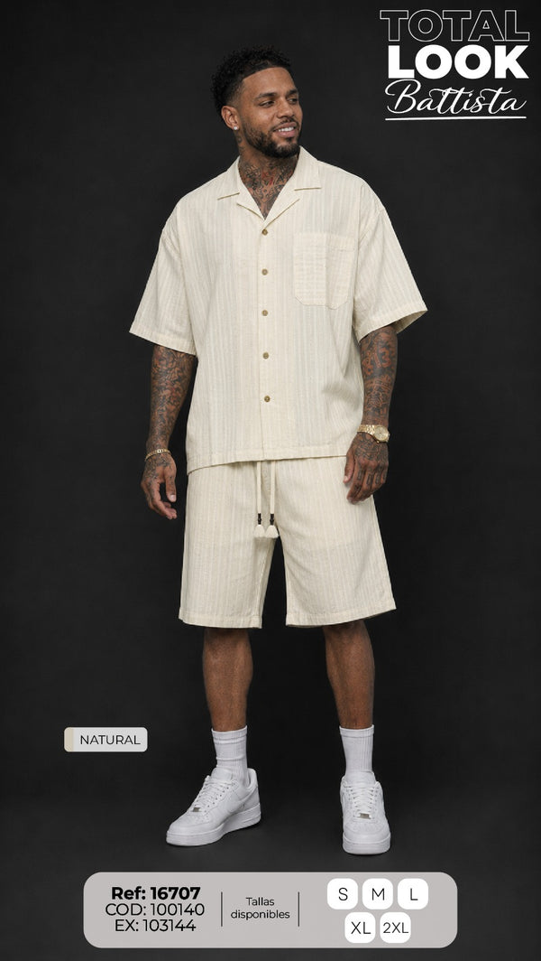 total look battista natural hombre