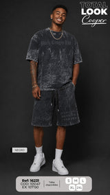 total look cooper negro hombre