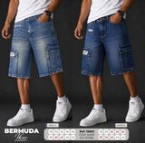 Bermuda Iker collage hombre