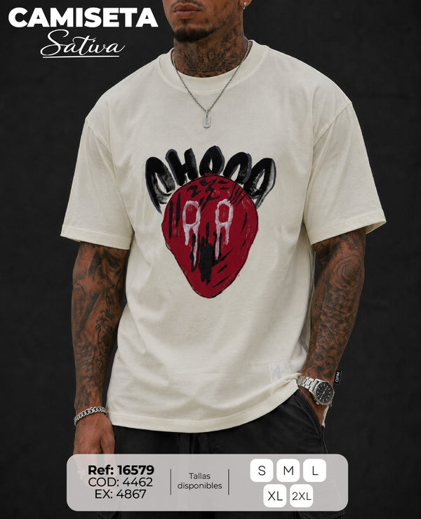 camiseta sativa hombre