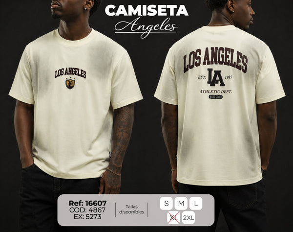 camiseta angeles hombre