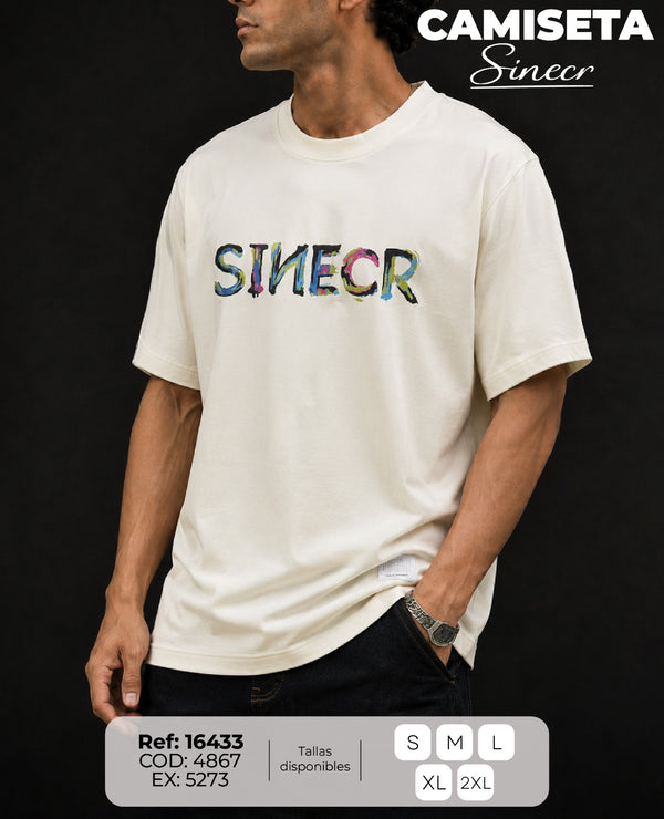 camiseta sinecr hombre