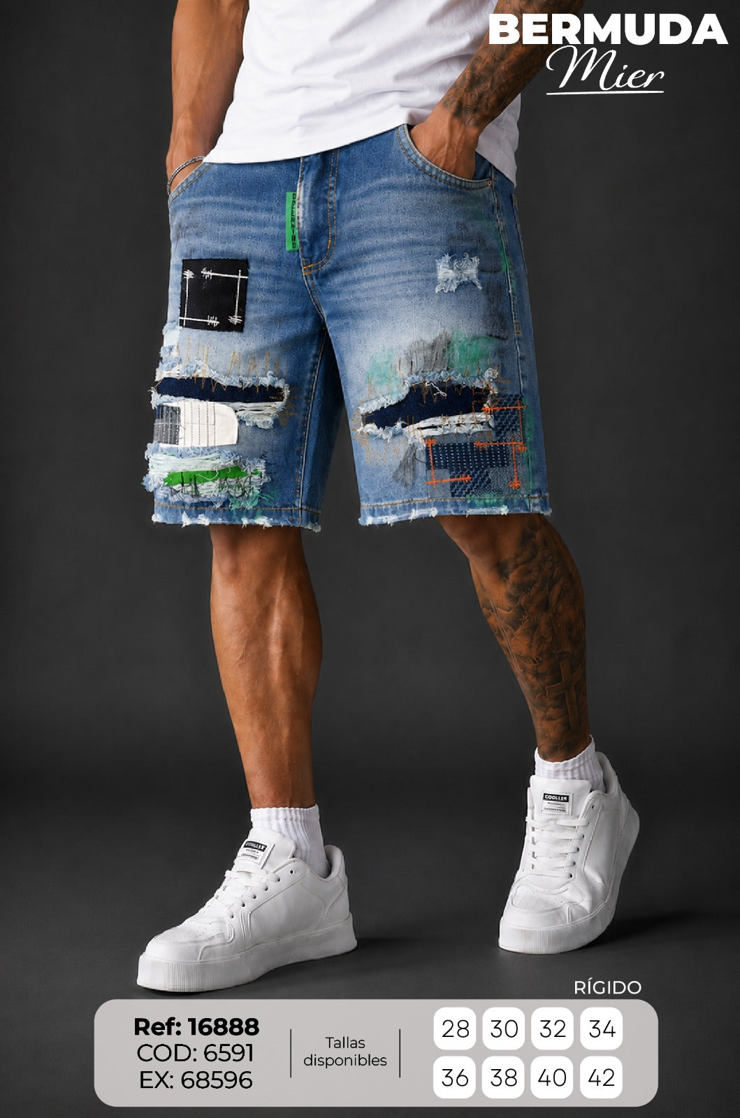 bermuda mier hombre