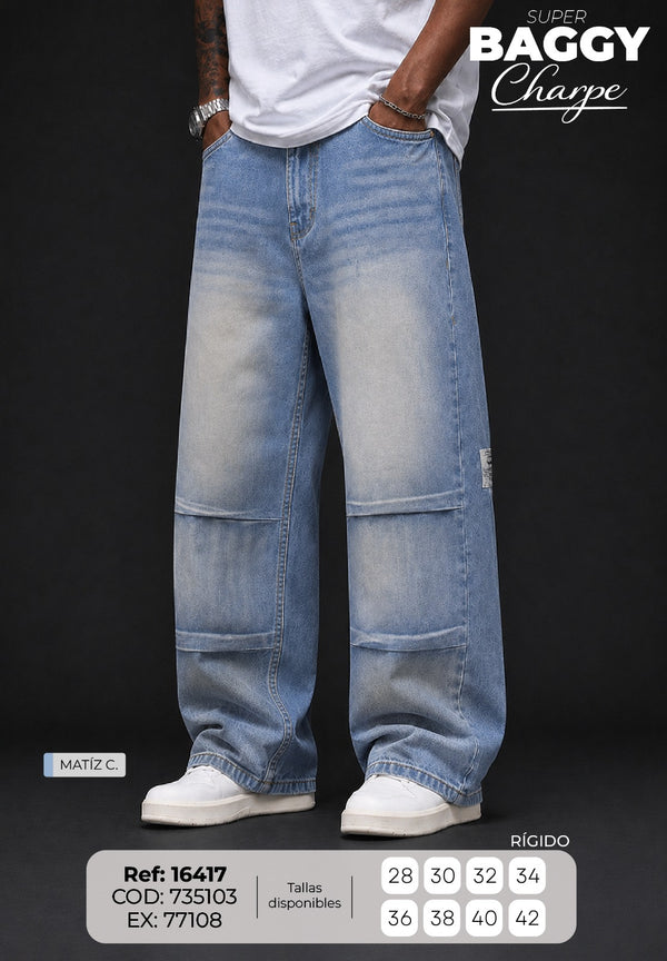 jean baggy charpe matiz c hombre