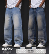 jean baggy charpe collage hombre