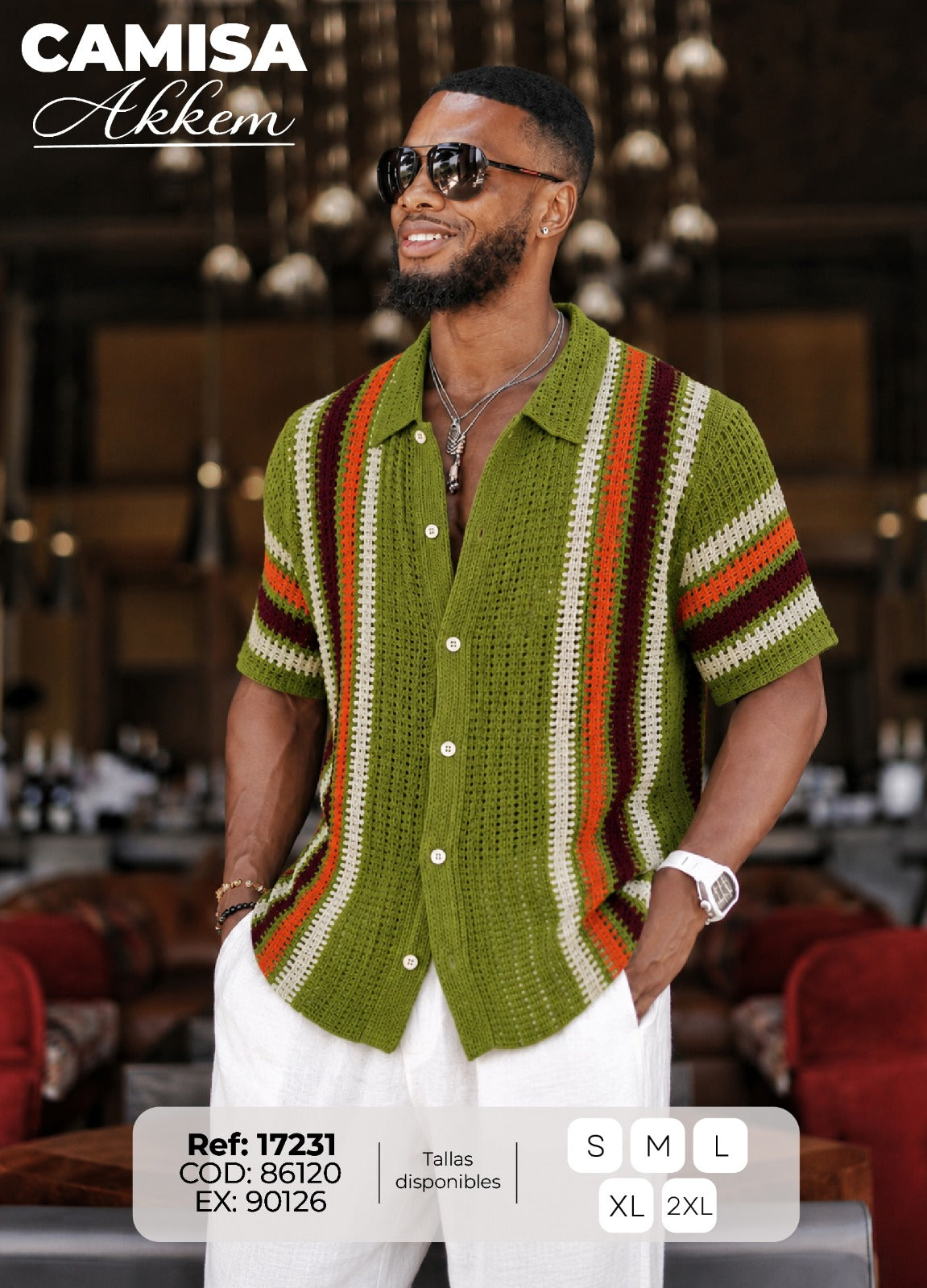 camisa Akken hombre