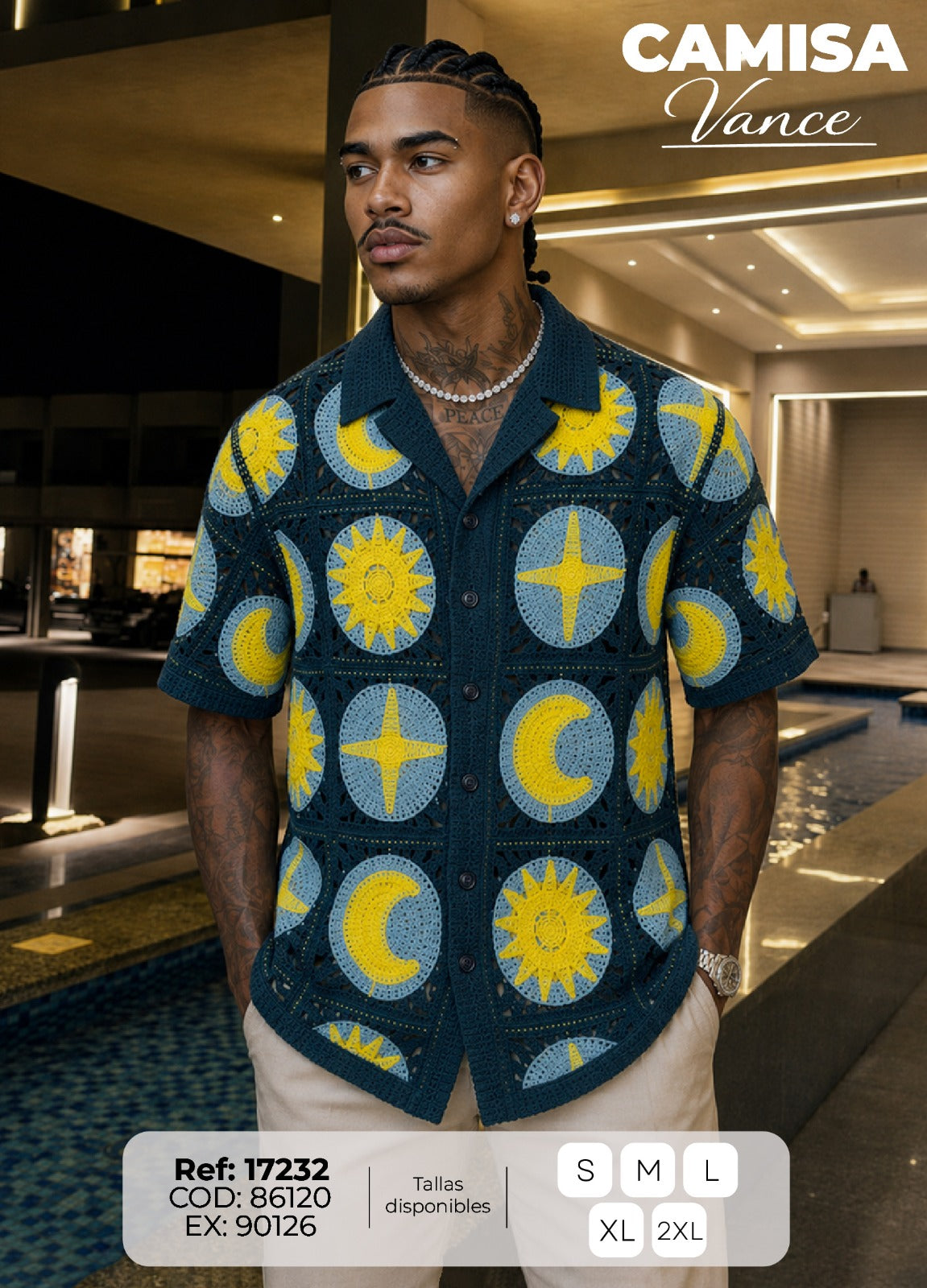 camisa vance hombre