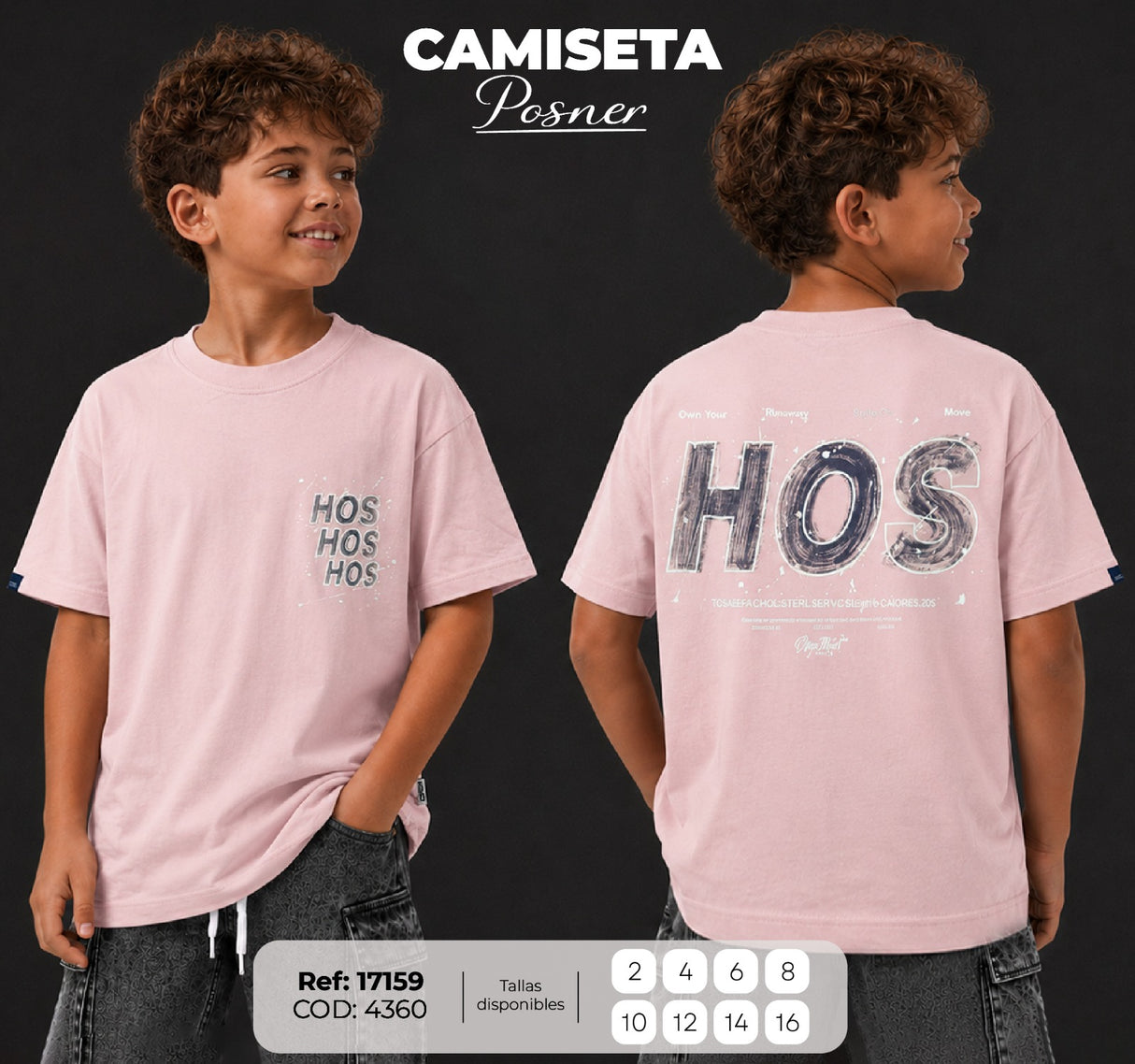 camsieta Posner NIÑO