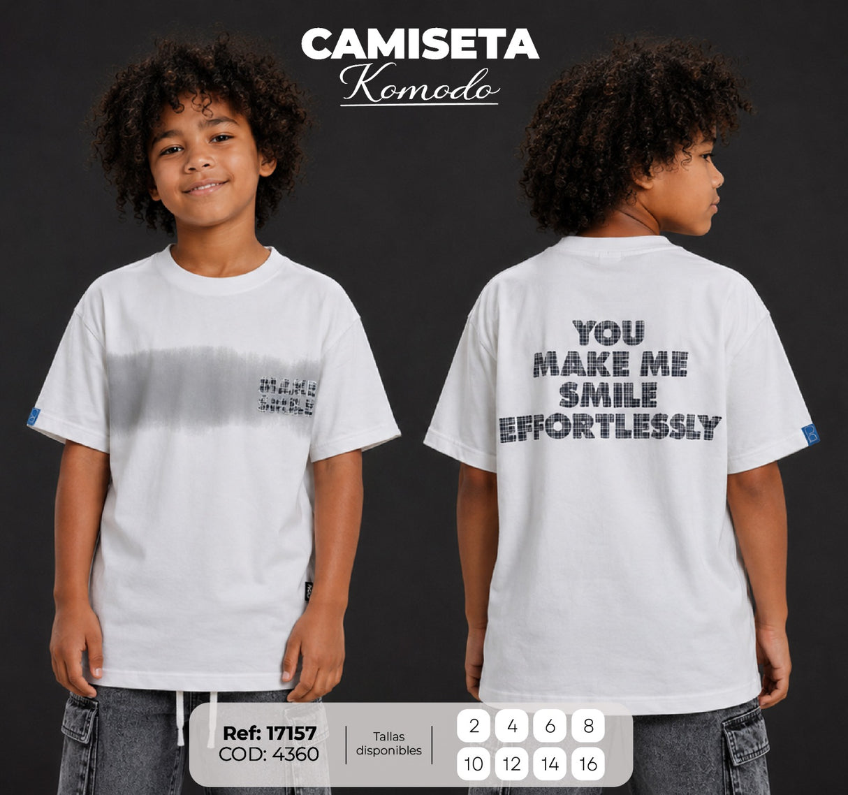 camsieta Komodo NIÑO