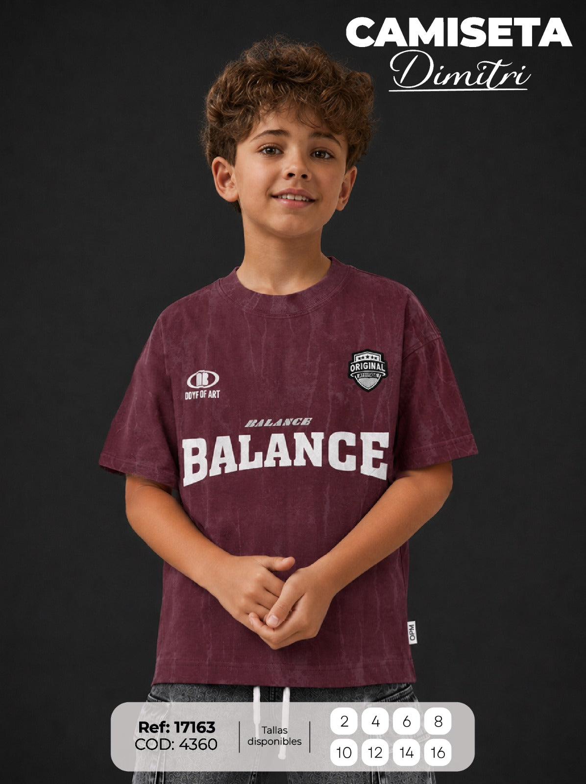 camiseta Dimitri NIÑO
