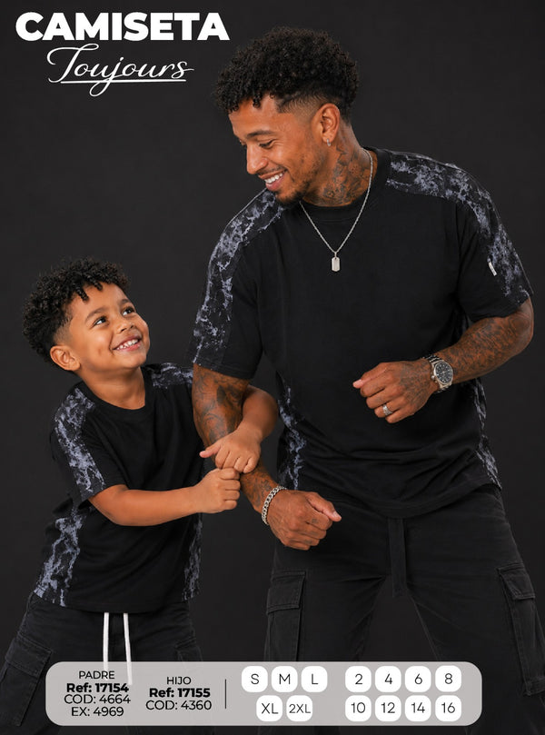 camiseta toujours PADRE E HIJO