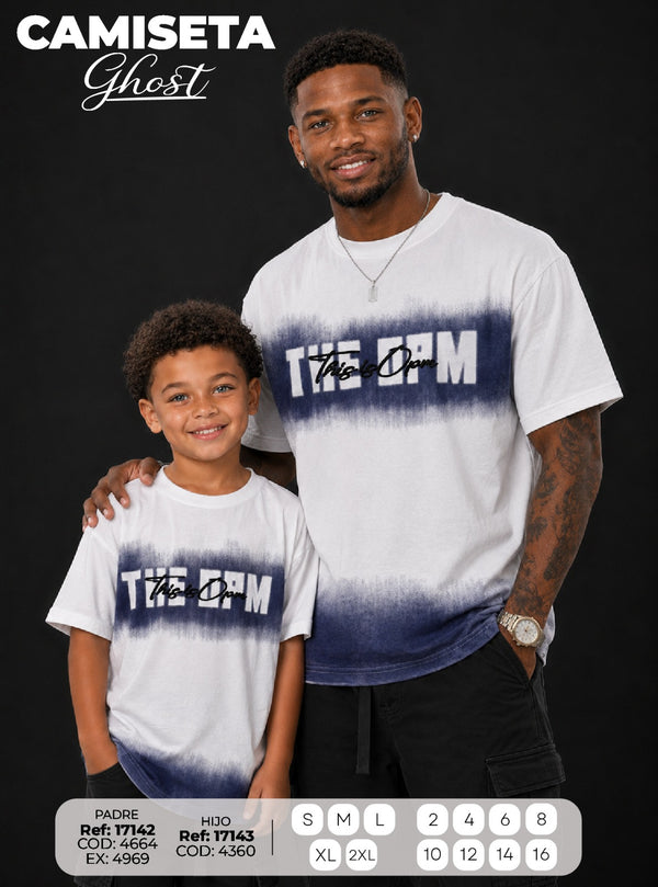 camiseta Ghost PADRE E HIJO