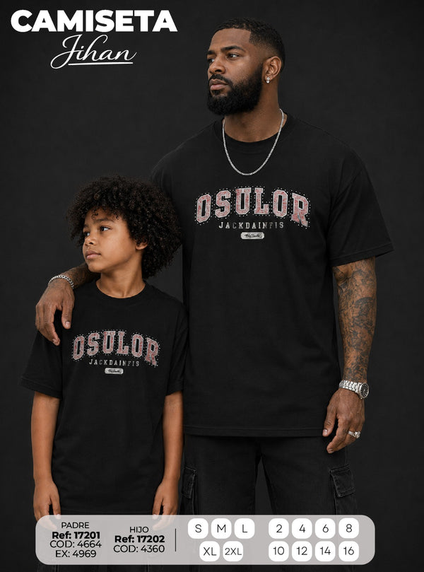 camiseta Jihan PADRE E HIJO