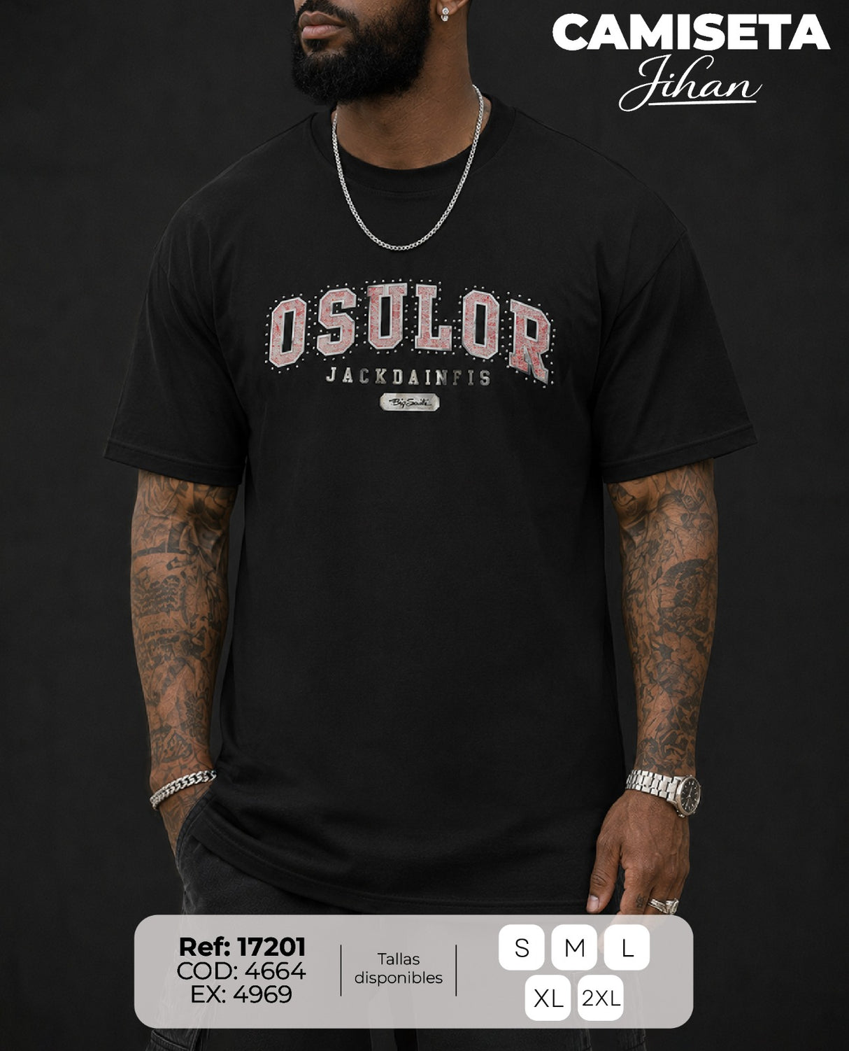 camiseta Jihan HOMBRE